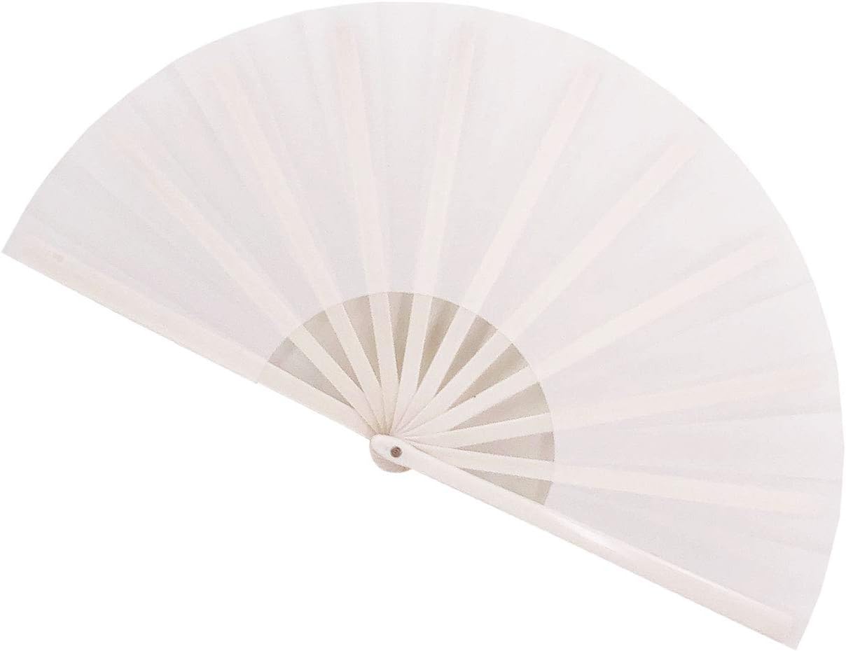sublimation blank fan, customizable hand fan, 13 inch fan, folding hand fan blank, wedding favor fan, DIY sublimation project