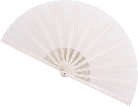 sublimation blank fan, customizable hand fan, 13 inch fan, folding hand fan blank, wedding favor fan, DIY sublimation project