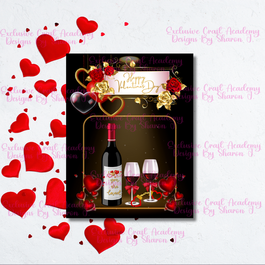 Oversize Valentine’s Card PNG File – Design 1 (8.5 x 11)