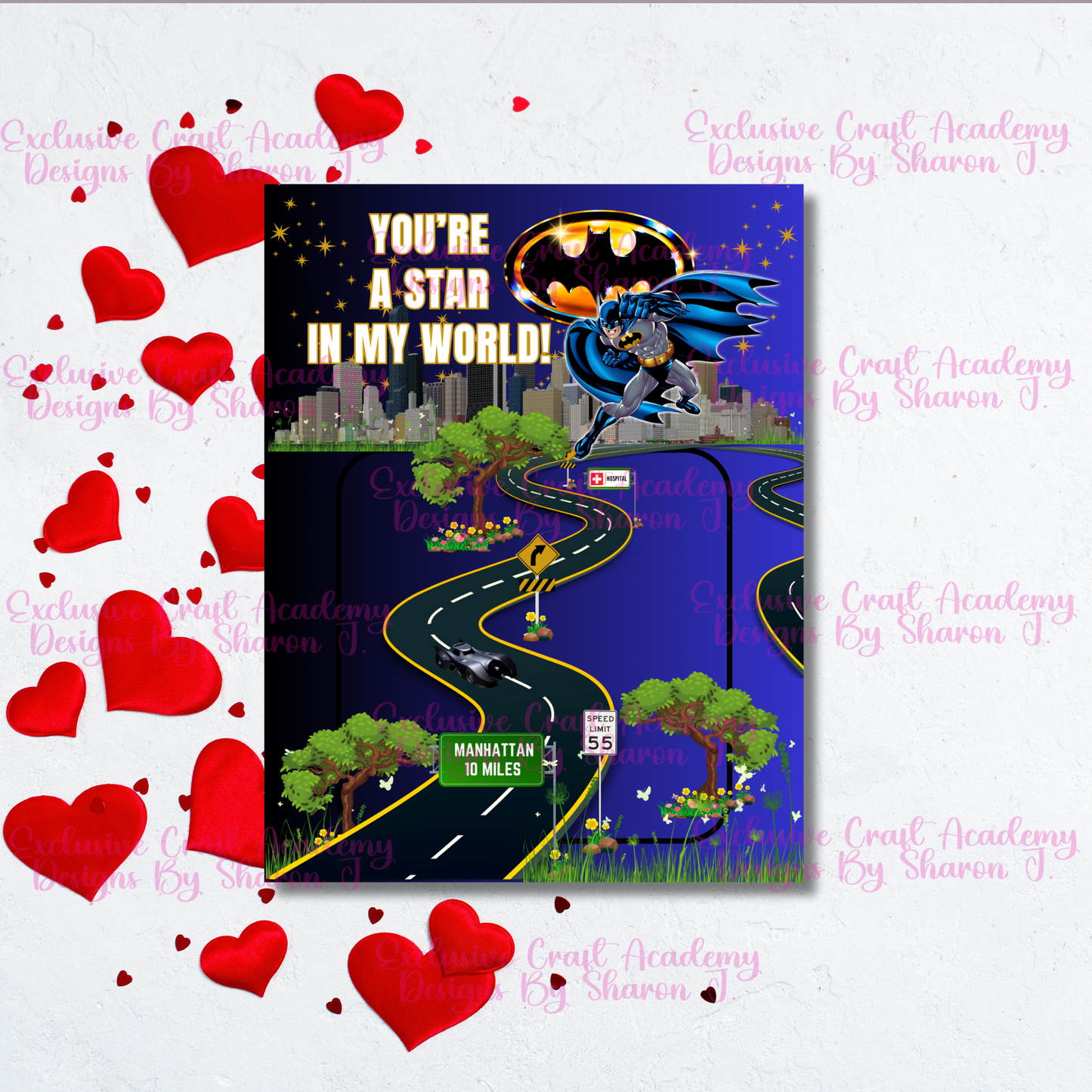 Oversize Valentine’s Card PNG File – Design 1 (8.5 x 11)