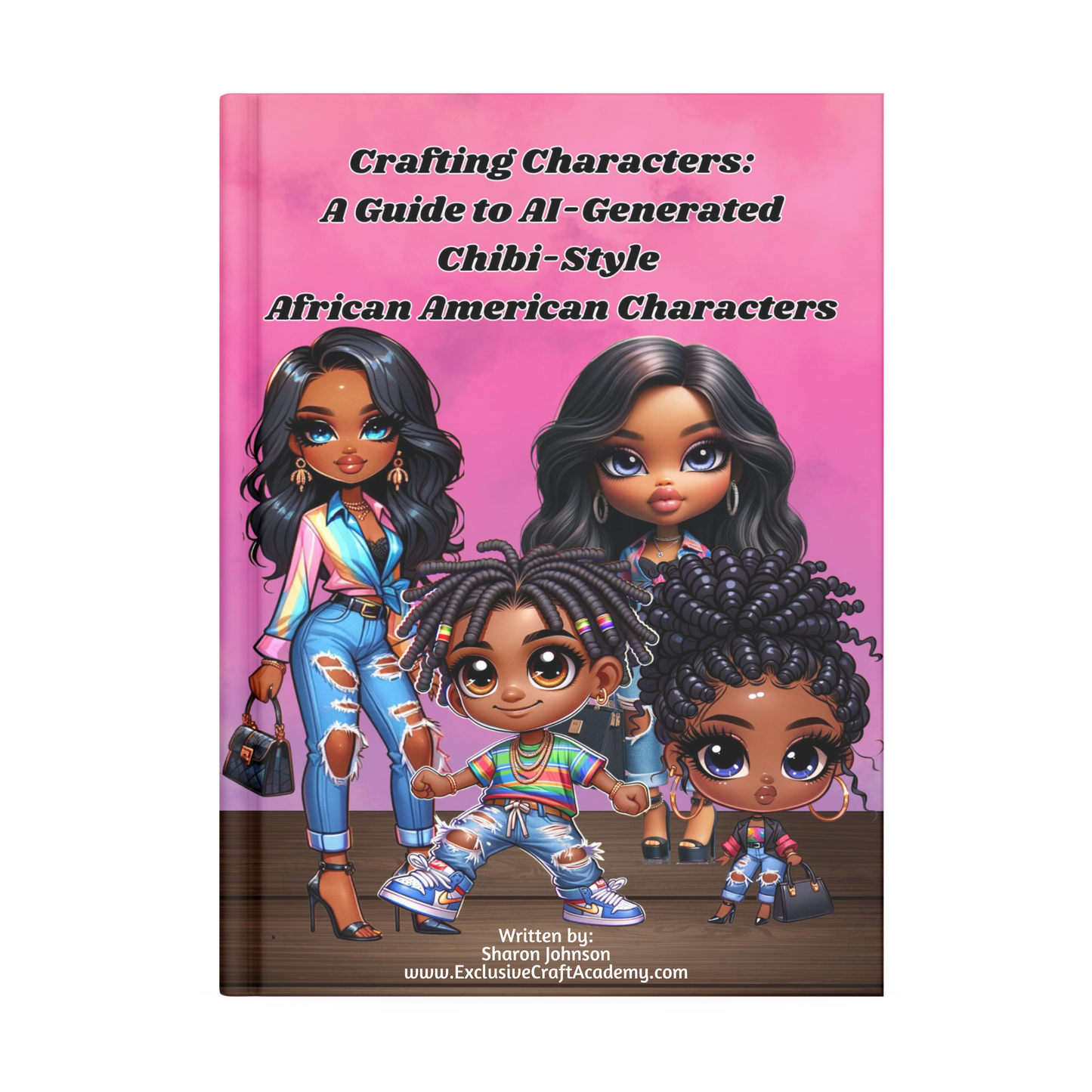 A Guide to AI-Generated Chibi-Style African American Characters E-BOOK