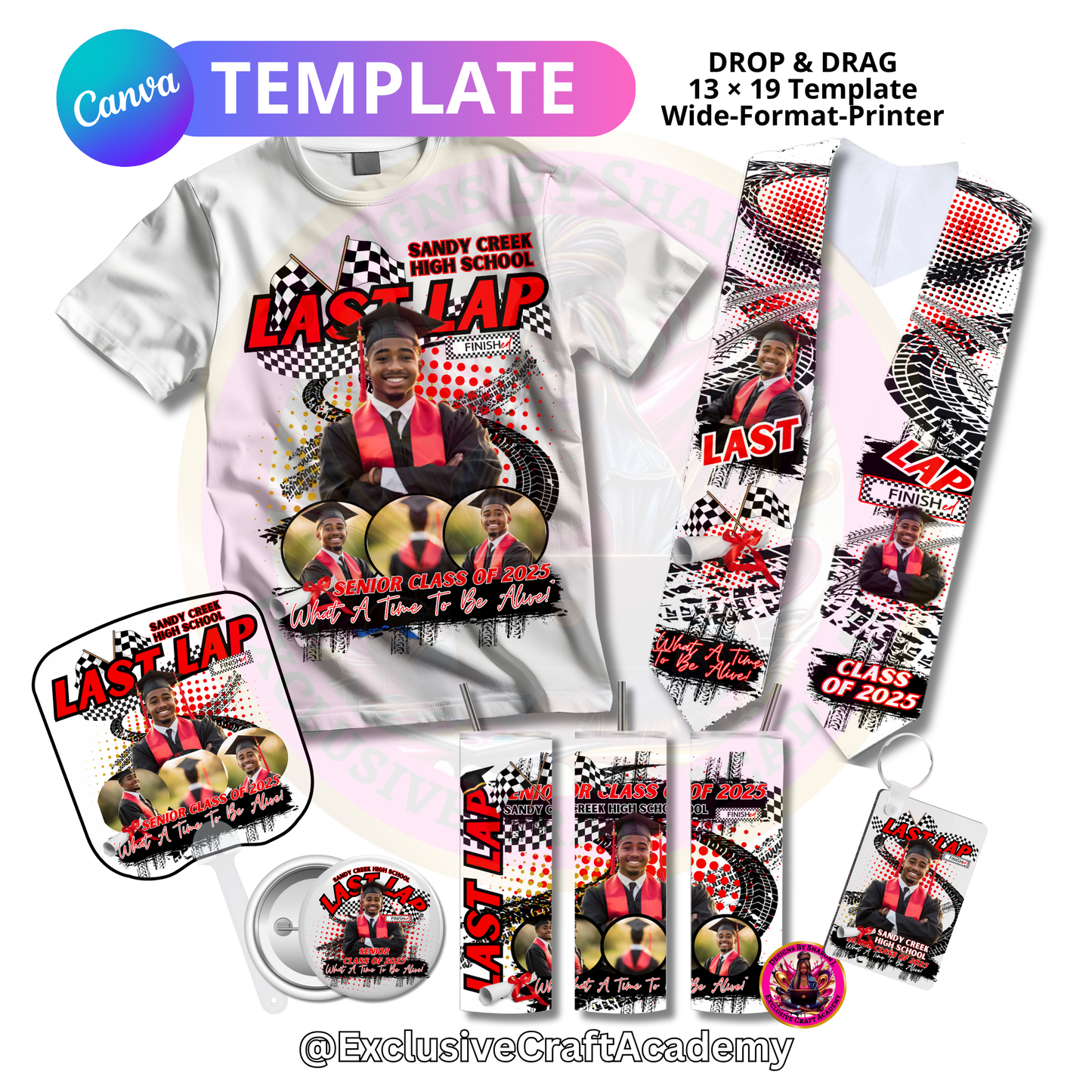 ✅ Graduation Design Template 2025
✅ Editable Canva Pro Bundle
✅ Senior Class Shirt Design
✅ Custom Graduation Merch Template
✅ Sublimation Ready PNG Files
✅ Tumbler Wrap Canva Template
✅ Print-on-Demand Graduation Design