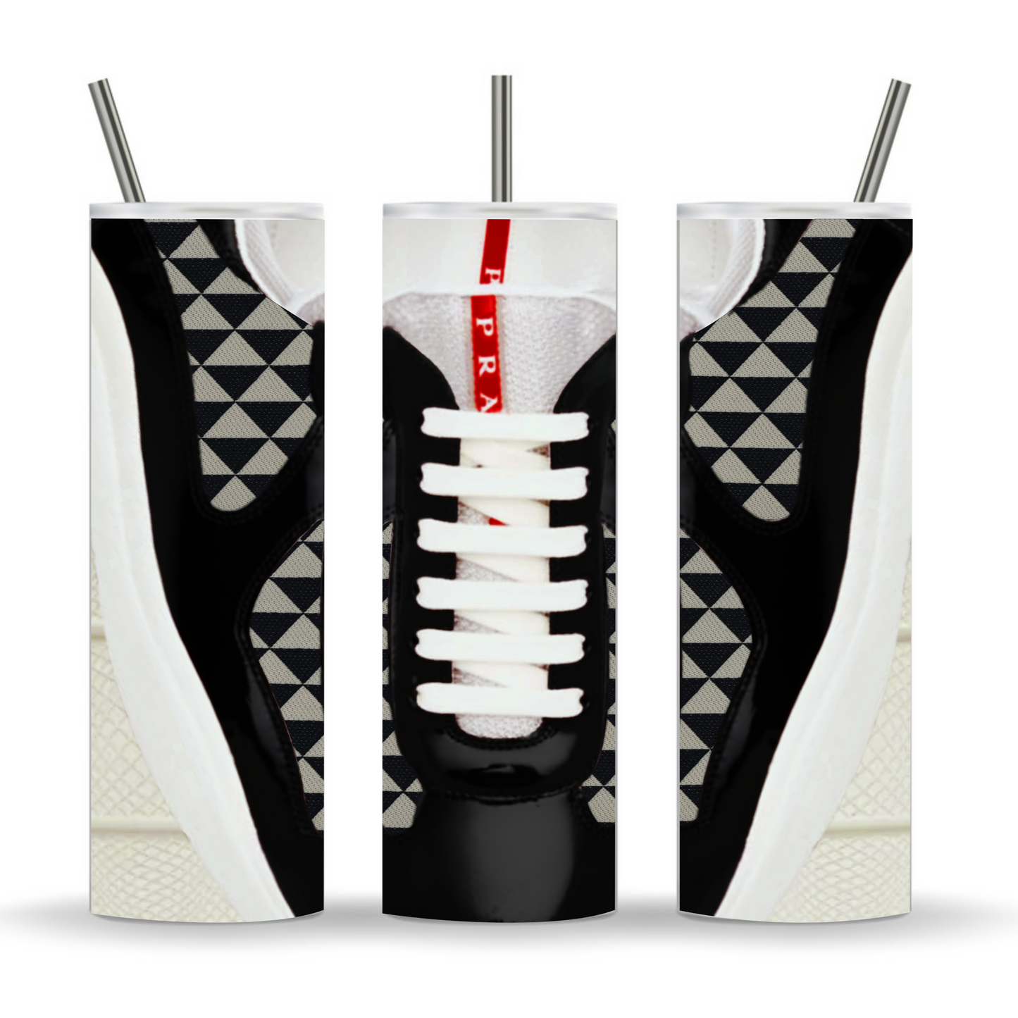 Luxury Sneaker-Inspired Tumbler Wrap Sublimation Design | 20oz Skinny Tumbler PNG File (Copy) (Copy)