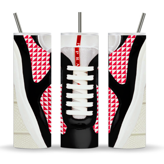 Luxury Sneaker-Inspired Tumbler Wrap Sublimation Design | 20oz Skinny Tumbler PNG File (Copy)