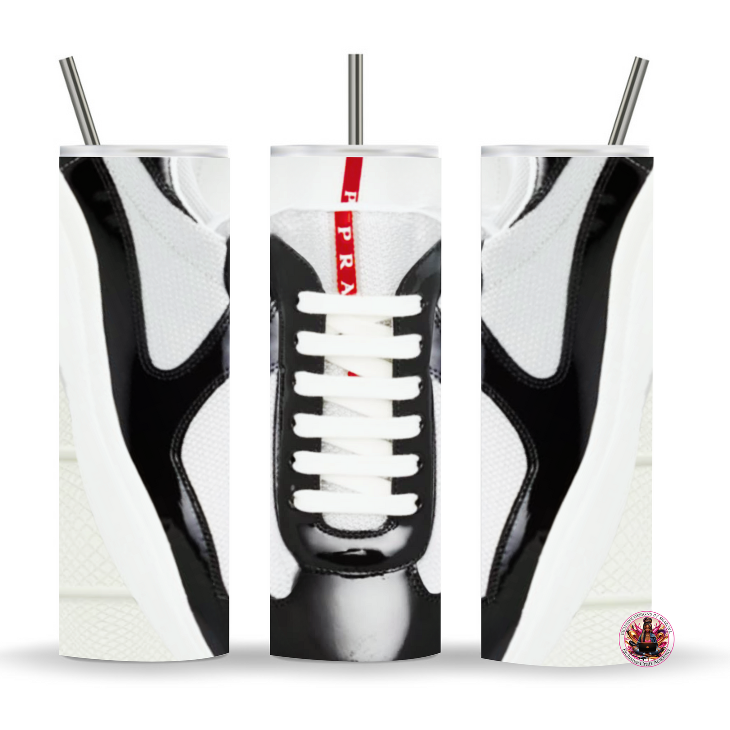 Tumbler wrap sublimation design
20oz skinny tumbler PNG
Sneaker tumbler wrap
Prada-inspired tumbler design
Sublimation tumbler digital file
Streetwear tumbler design
Black and white sneaker tumbler wrap
High-fashion tumbler sublimation
Designer tumbler PNG file
Luxury tumbler sublimation wrap