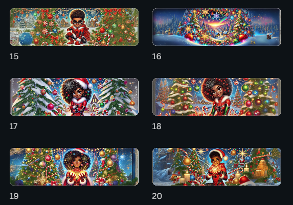 Christmas-Themed Popcorn Tin Digital PNG Files – Festive and Unique Holiday Designs