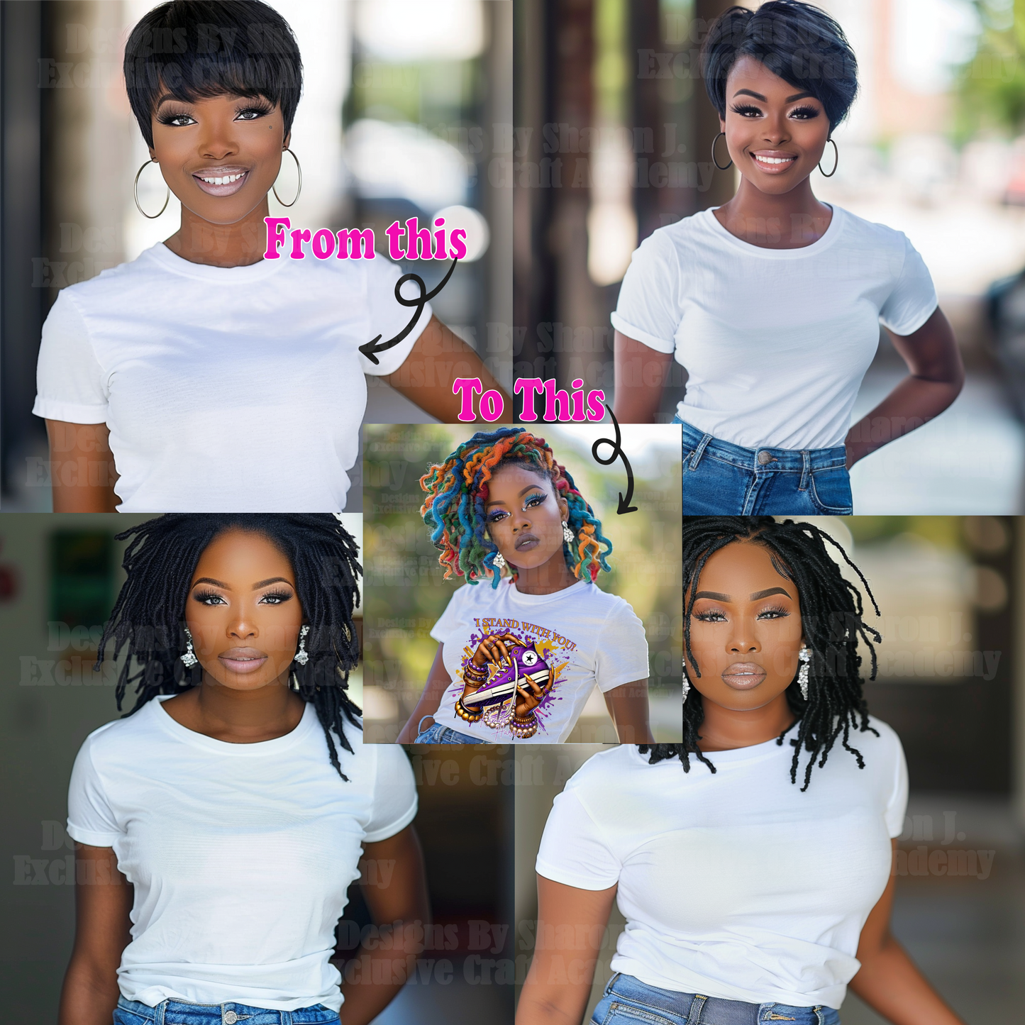 Apparel Designers Mockup Bundle set of 4