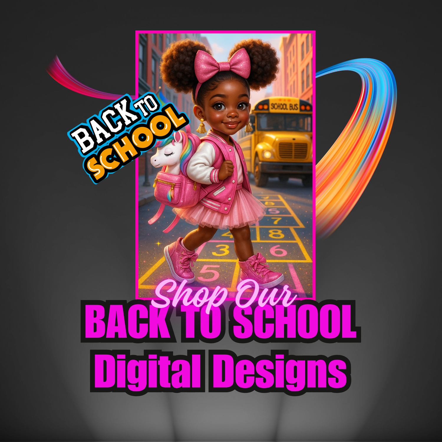 Back to School Digital Designs – PNG Files for Sublimation, Crafts & Printables