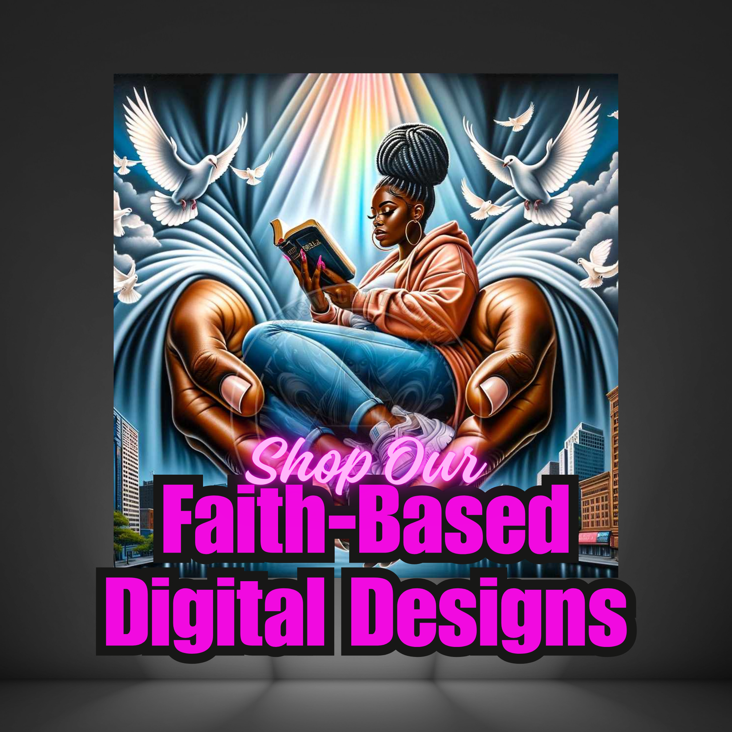 Covered, Called & Carried – Faith-Based Digital Designs