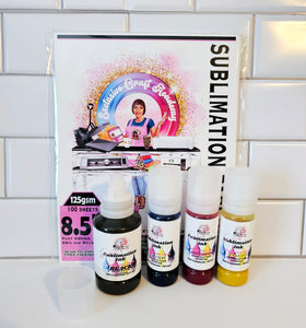 Sublimation Ink and Paper Combo