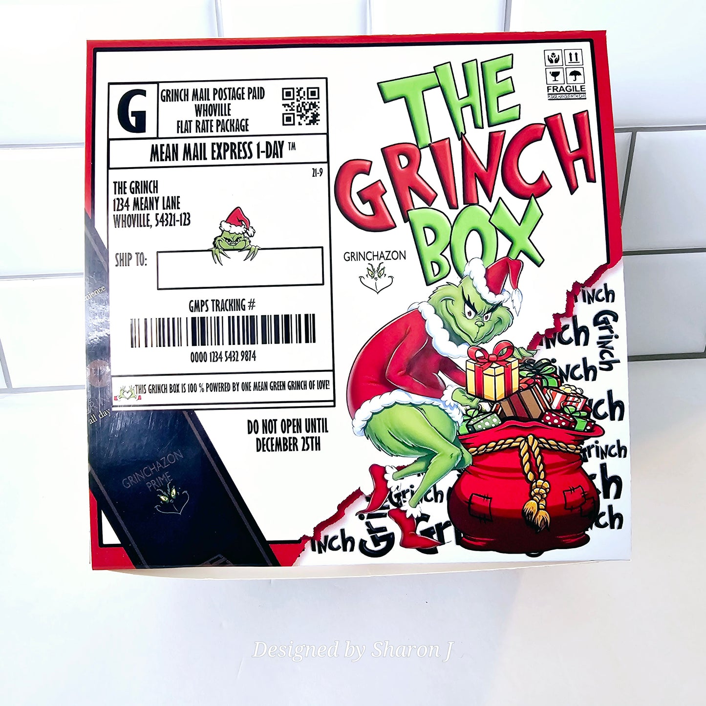 Grichmas Gift Box PNG