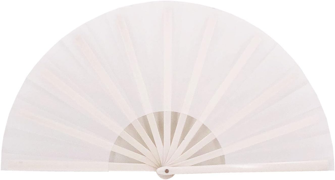 Sublimation Blank 13" Fan – Customizable Folding Hand Fan