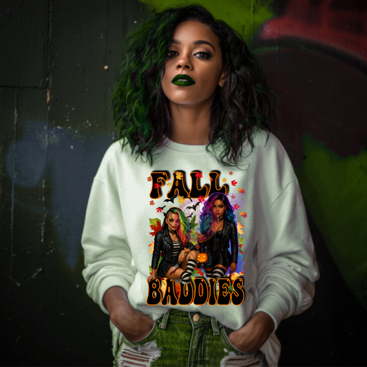 🍂 Fall Baddies – Sublimation Transfer | Ready to Press