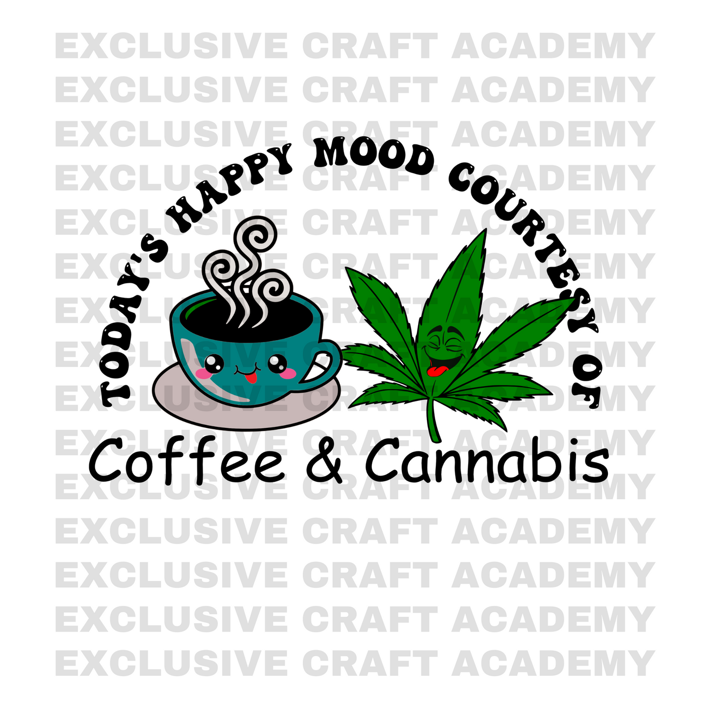 Coffee and Cannabis PNG