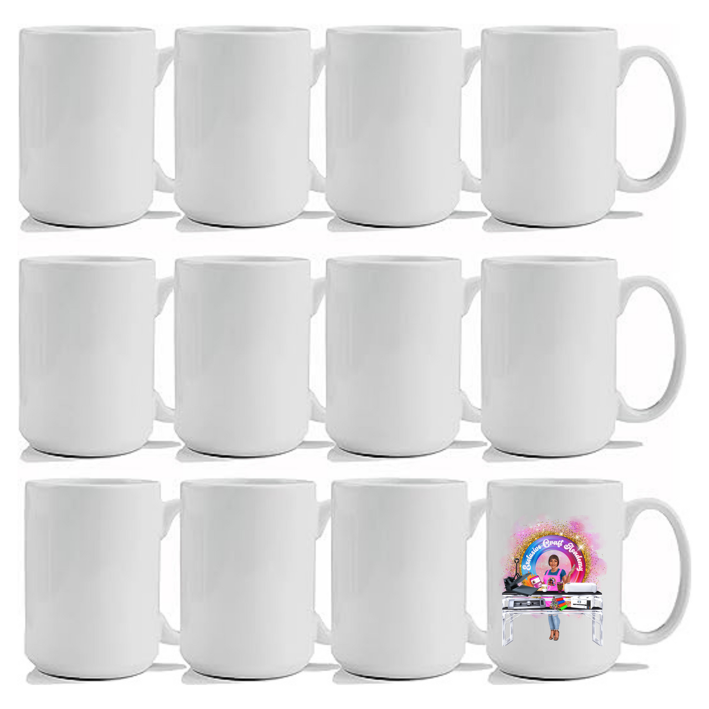 11 oz Mug Blank Sublimation Ceramic