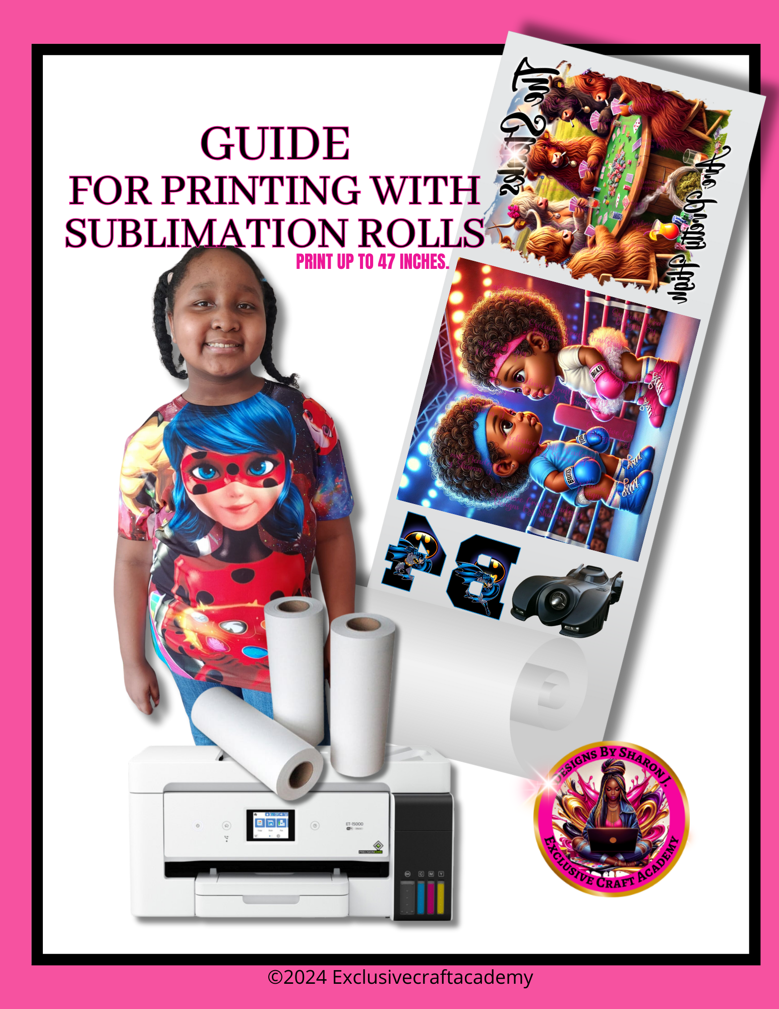 Submimation Craft Guide for Using Sublimation Rolls β Exclusive Craft Academy