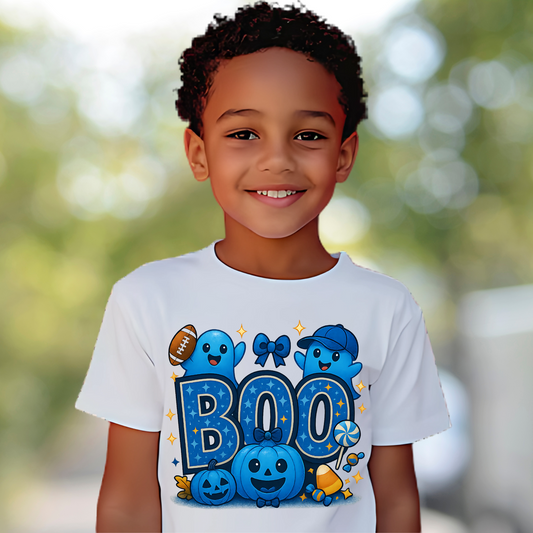 👻 BOO Kids Halloween – PNG Digital Download | Sublimation Design