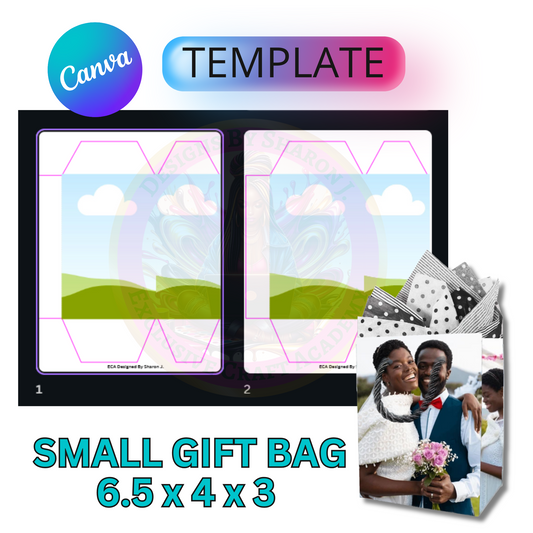 DIY Gift Bag Template
Customizable Canva Gift Bag Design
Printable Small Gift Bag PDF
Wedding Favor Gift Bags
Eco-Friendly DIY Gift Bags
Small Business Packaging Solutions