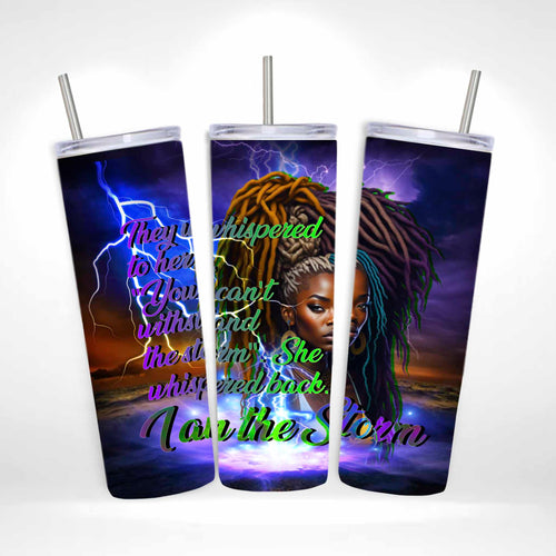 They Whispered, She whispered Back, Ready to Press Sublimation Tumbler Wrap Transfer