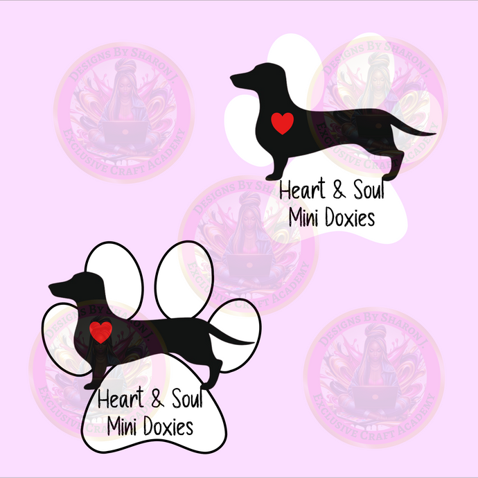 Heart & Soul Mini Doxies PNG