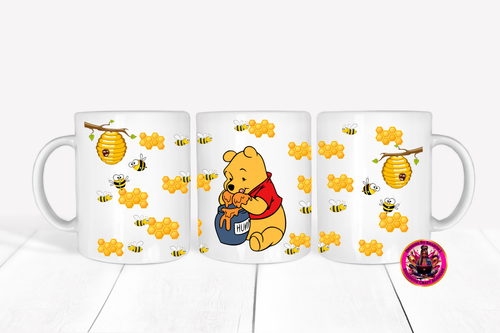 Honey Bear Cartoon PNG