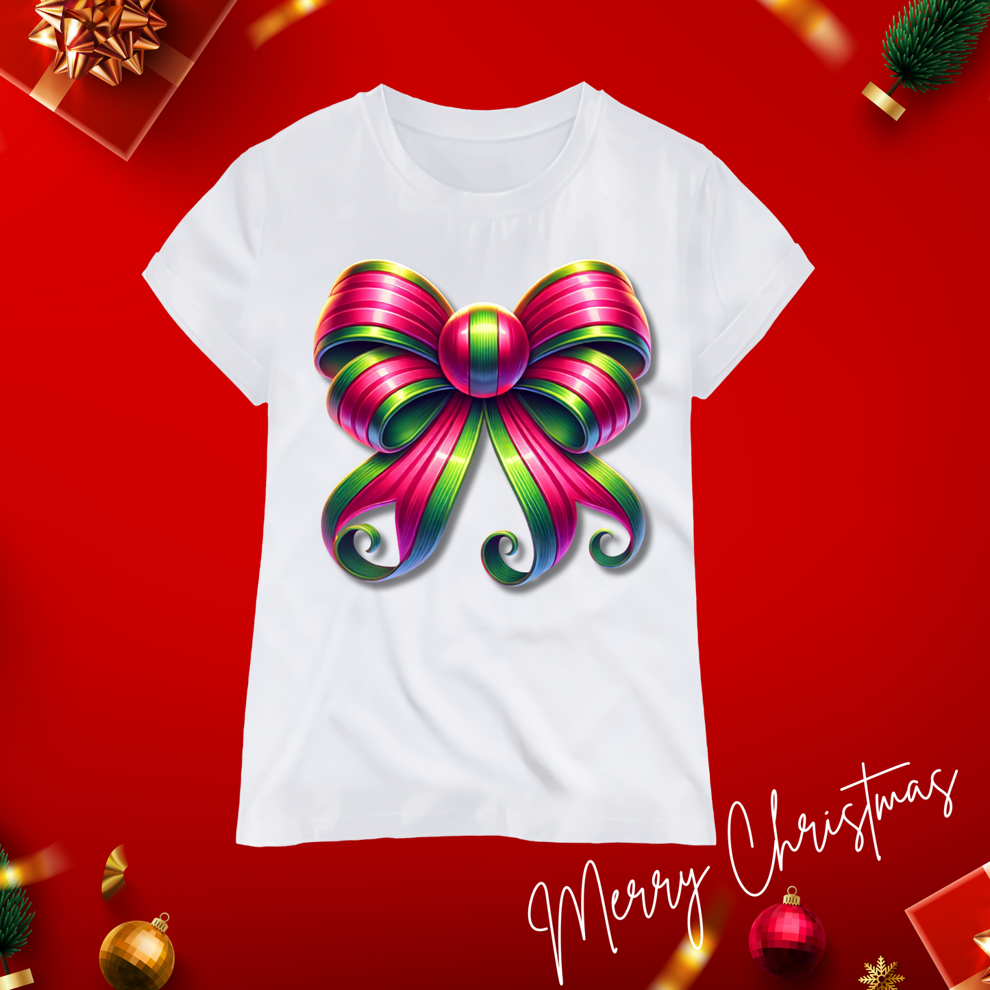 Festive Bow Designs - High-Quality PNG Files for Sublimation & Crafting Projects