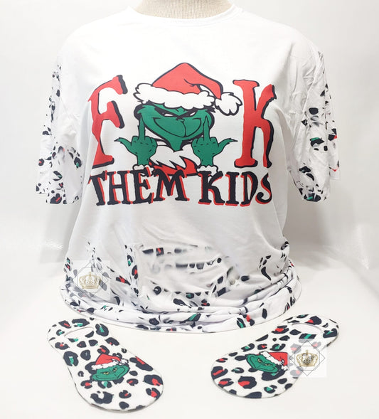 Grinch ,fuck, them, kids ,png, sublimation, dem