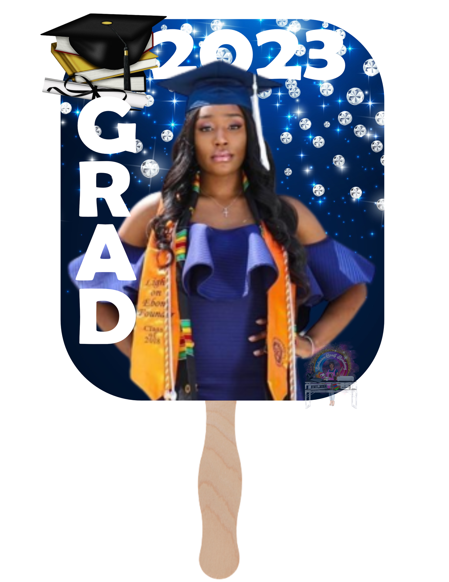 Graduation Fan Affinity Template