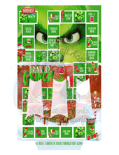 Load image into Gallery viewer, Drink up grinches blank board game, grinch board game, christmas board game, drink cover