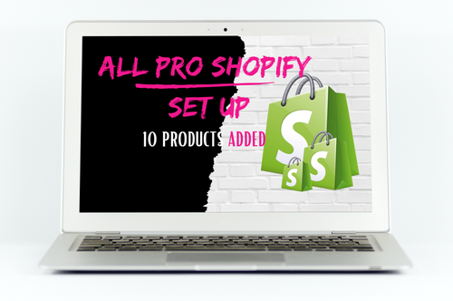 All-Pro Shopify Set Up