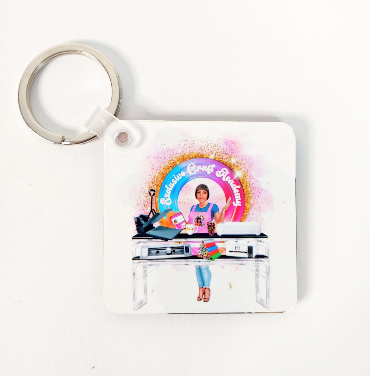 QR Code Keychain