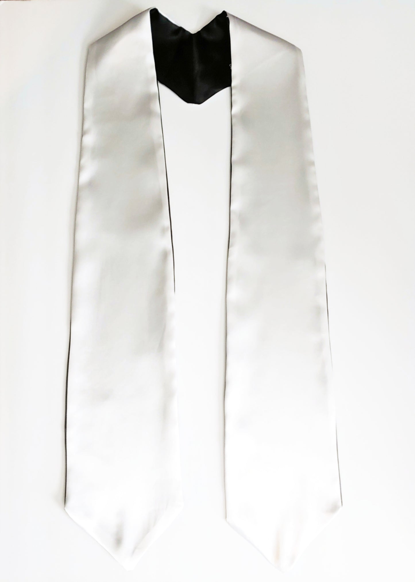 Graduation stole two tone, 60 inch, 70 inch, grad stole